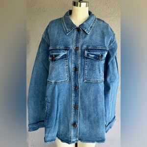 Classic Blue Denim Jean Jacket